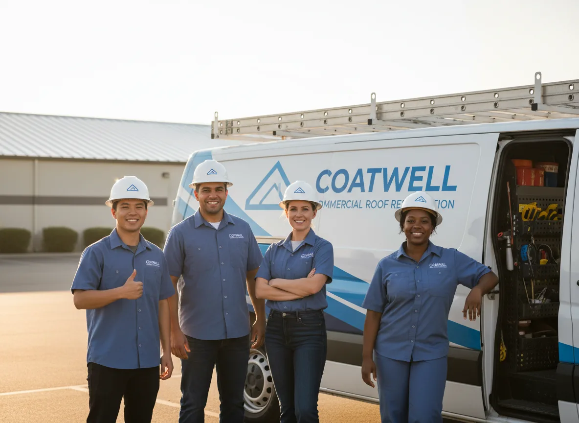 Commercial roof coating company in Clyo, GA